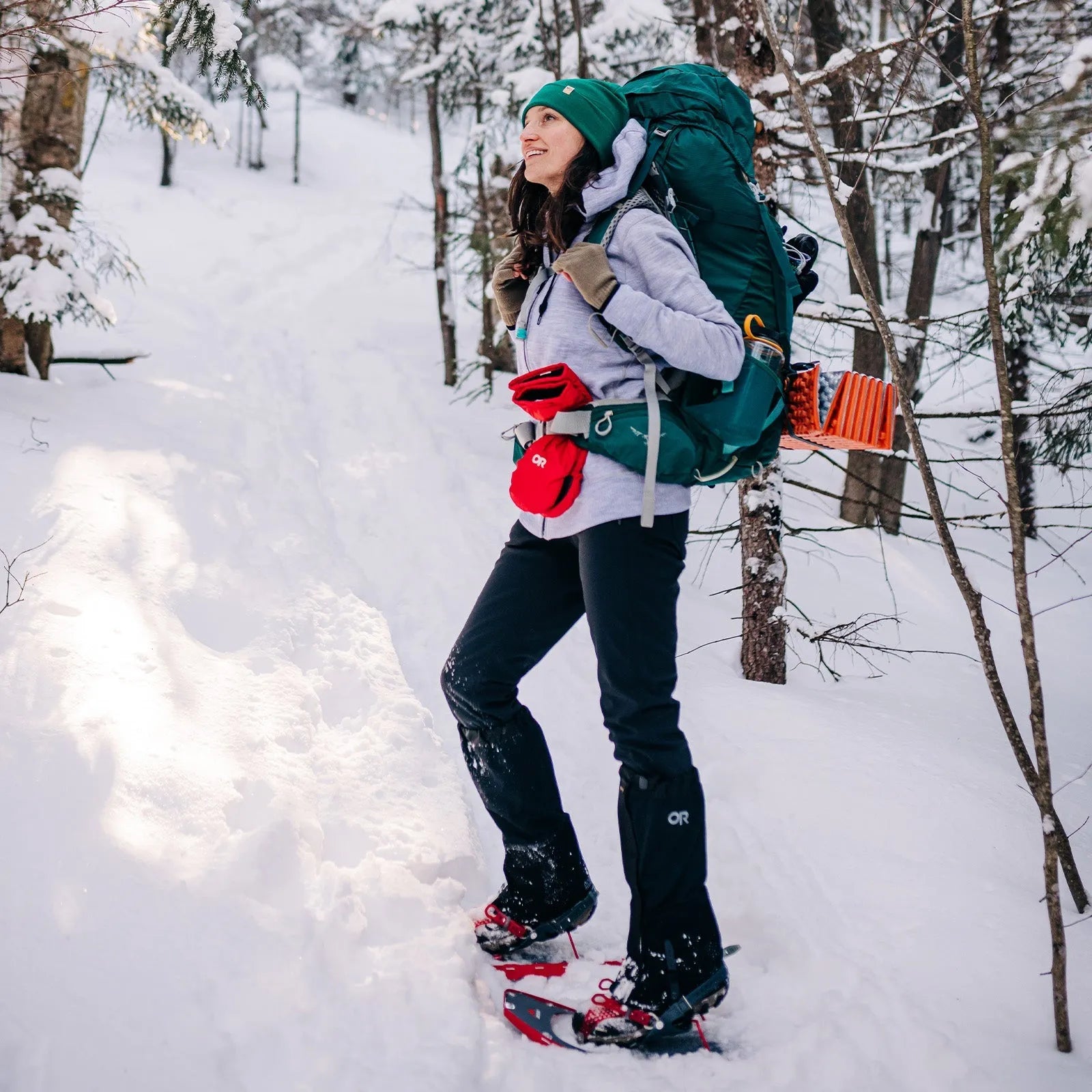 Women's Brushed Wool Hoodie Kodiak Fleece