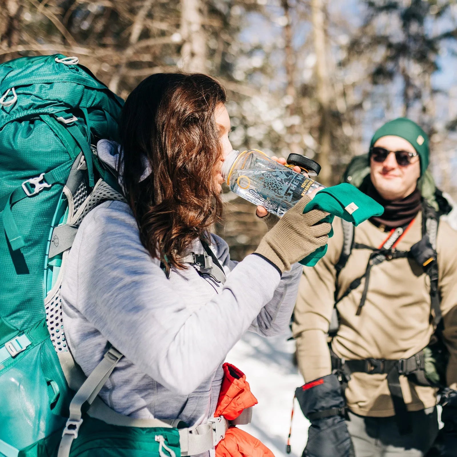 Women's Brushed Wool Hoodie Kodiak Fleece