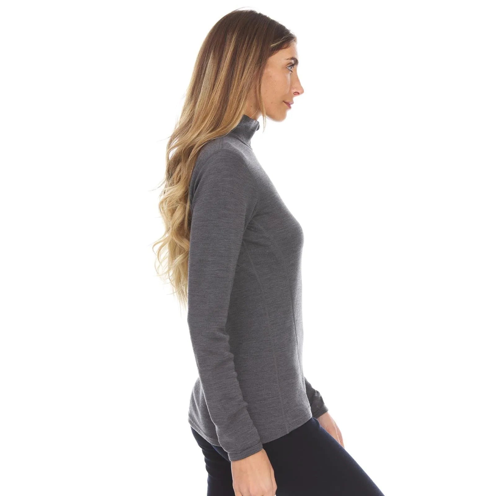 Sequoia Women's 1/4 Zip 100% Merino Wool