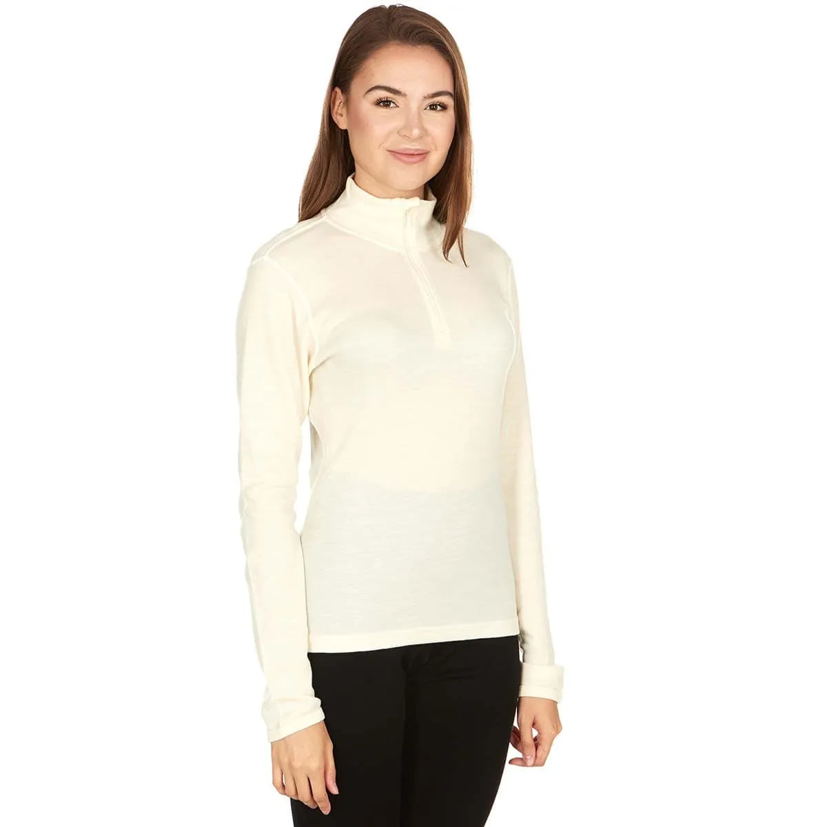 Sequoia Women's 1/4 Zip 100% Merino Wool