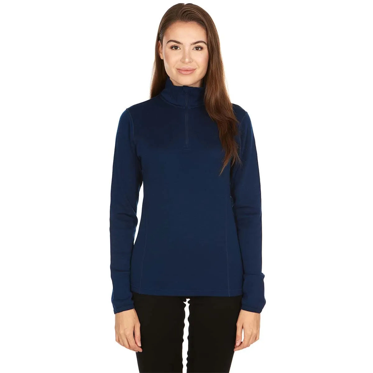 Sequoia Women's 1/4 Zip 100% Merino Wool