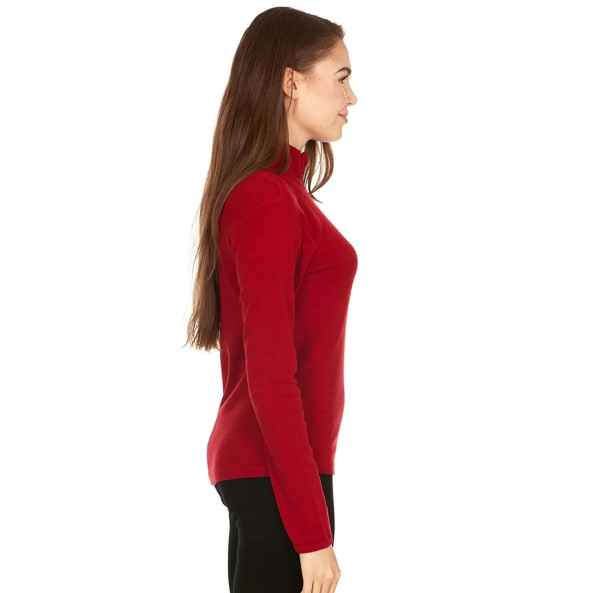 Sequoia Women's 1/4 Zip 100% Merino Wool