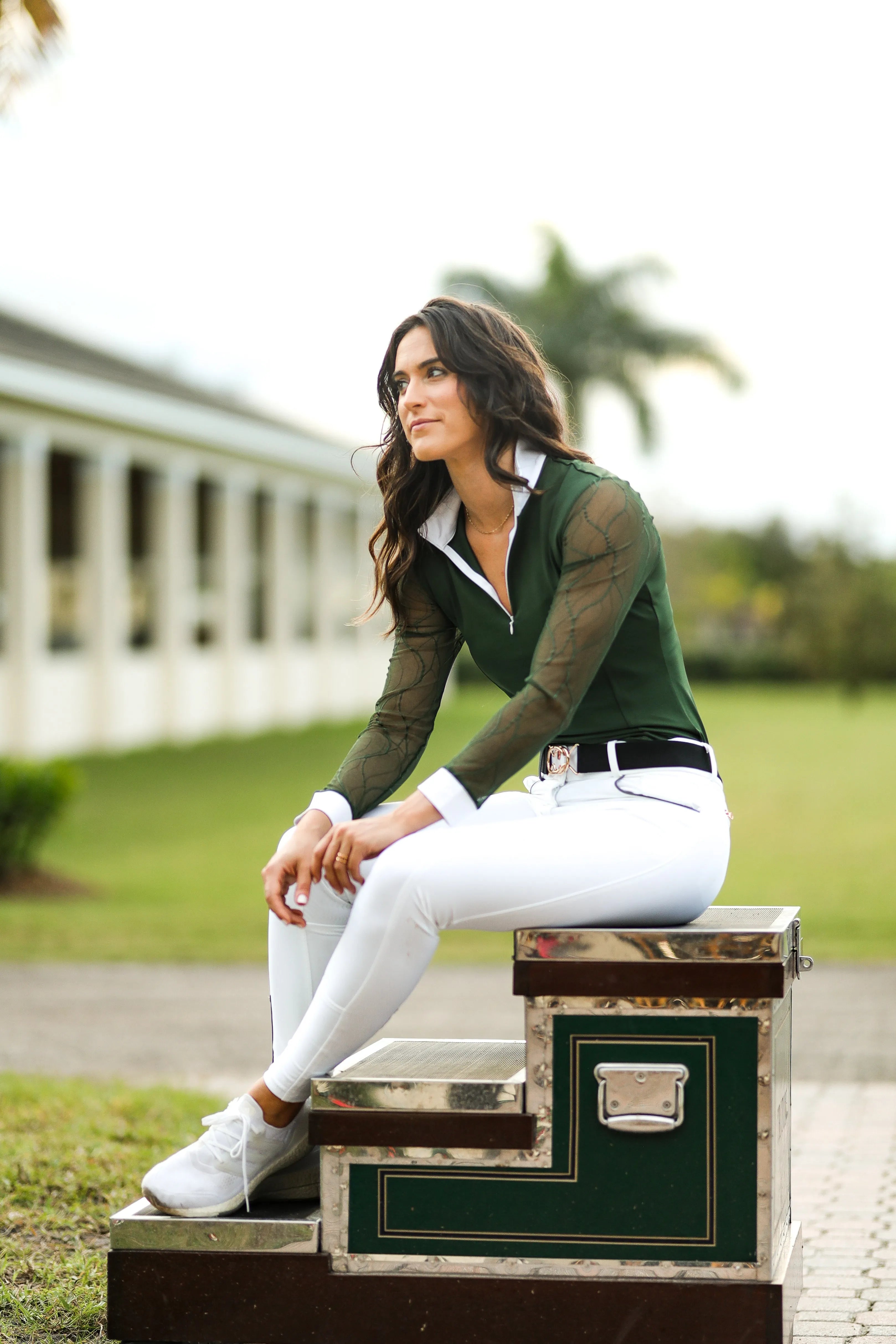 Ophelia Shirt – Lace Sleeve Show Top