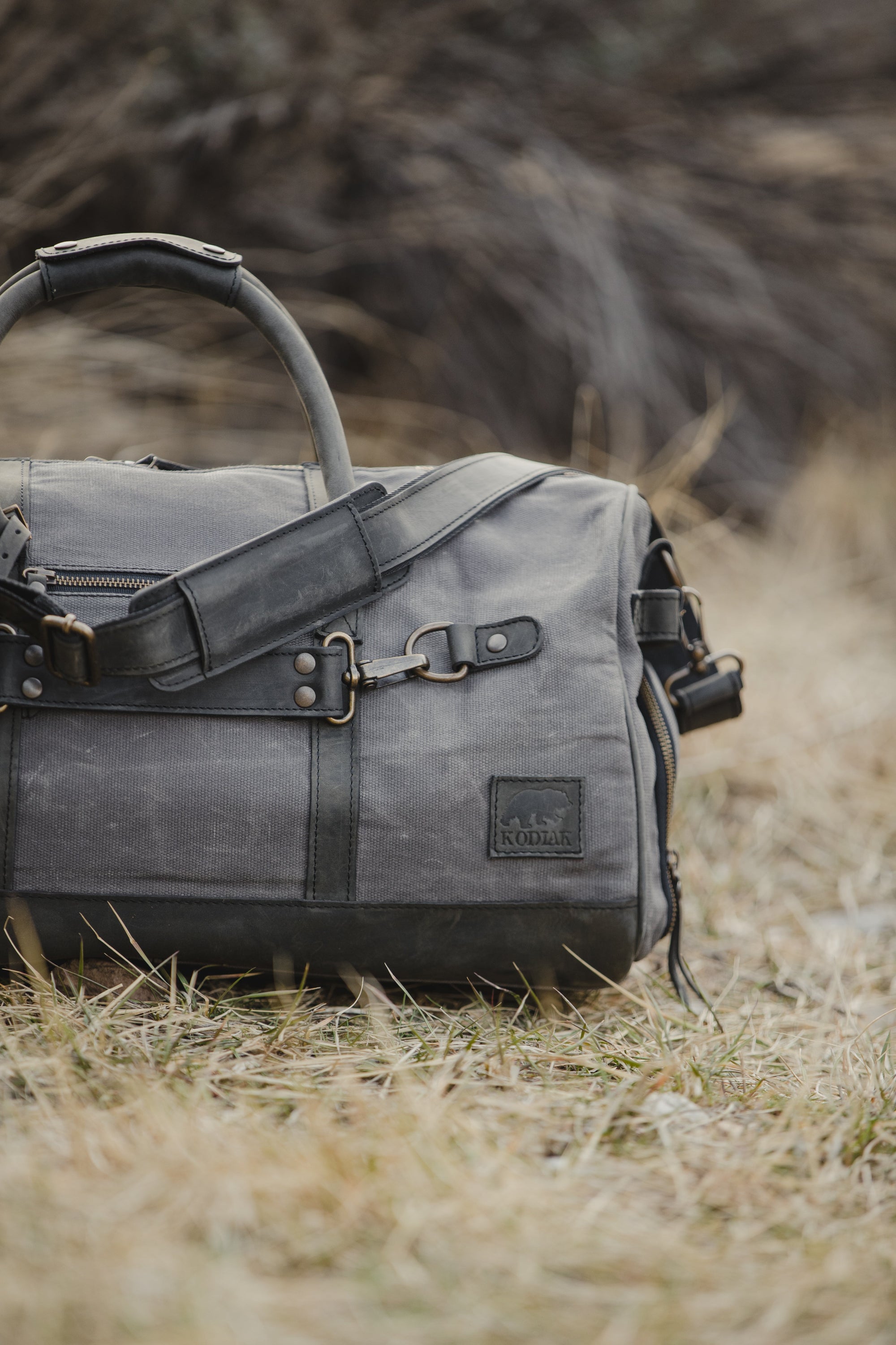 45L Canvas Weekender Bag
