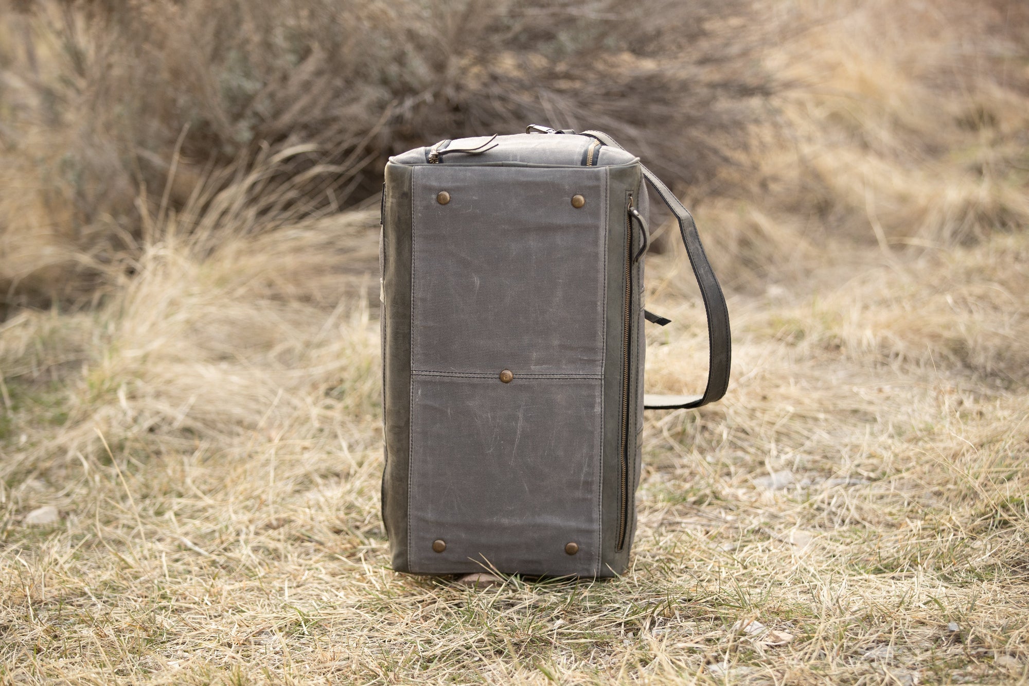 45L Canvas Weekender Bag