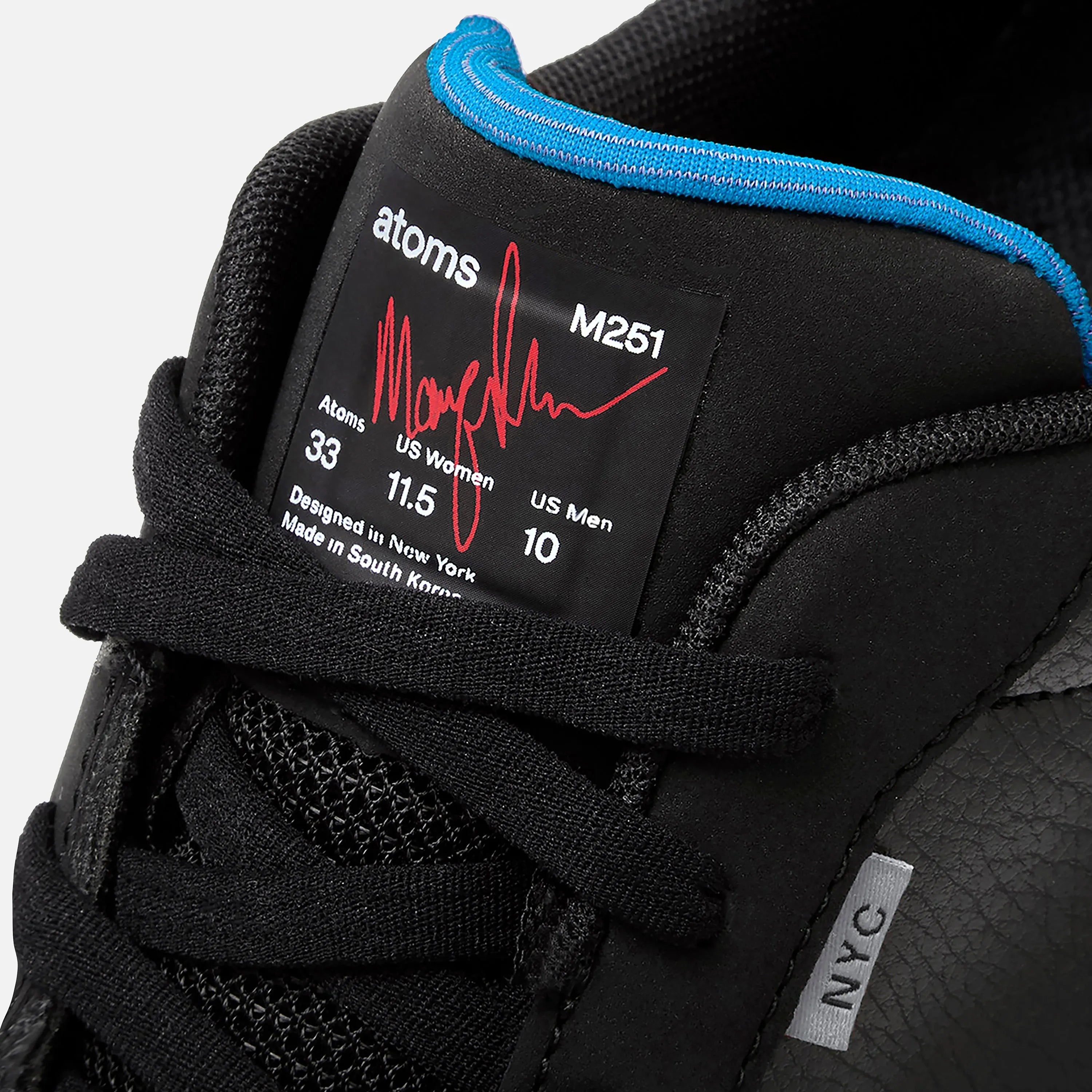 Model 251 Low: Blue & Black Lifestyle Shoes