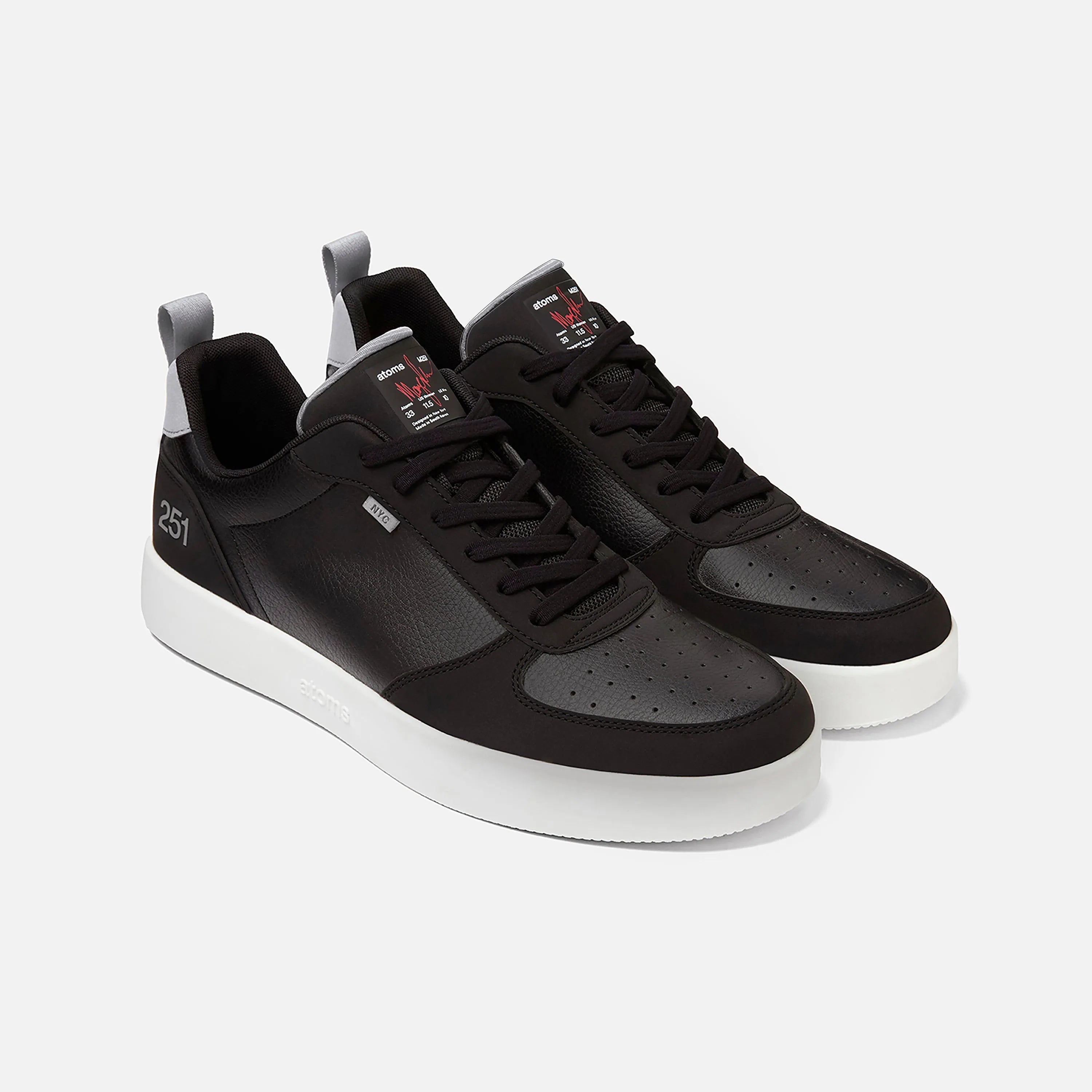 Model 251 Low: Gray & Black Lifestyle Shoes