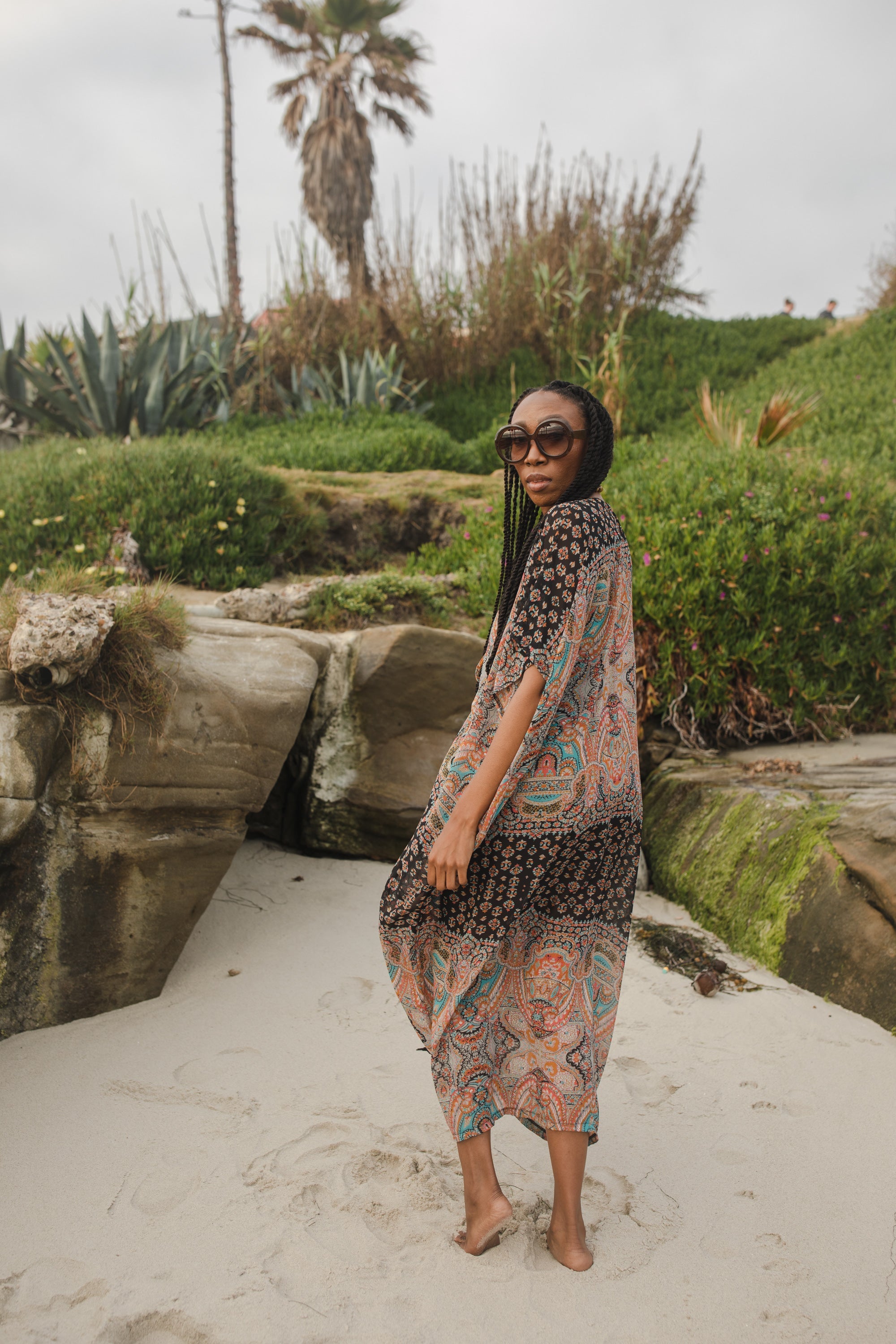 Actius Caftan Kaftan Dress in Taj