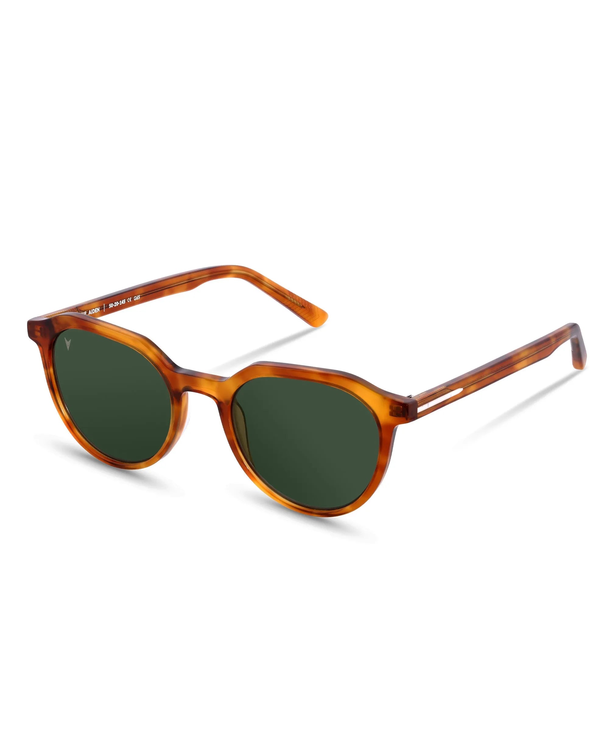 The Aiden Sunglasses - Honey Tort
