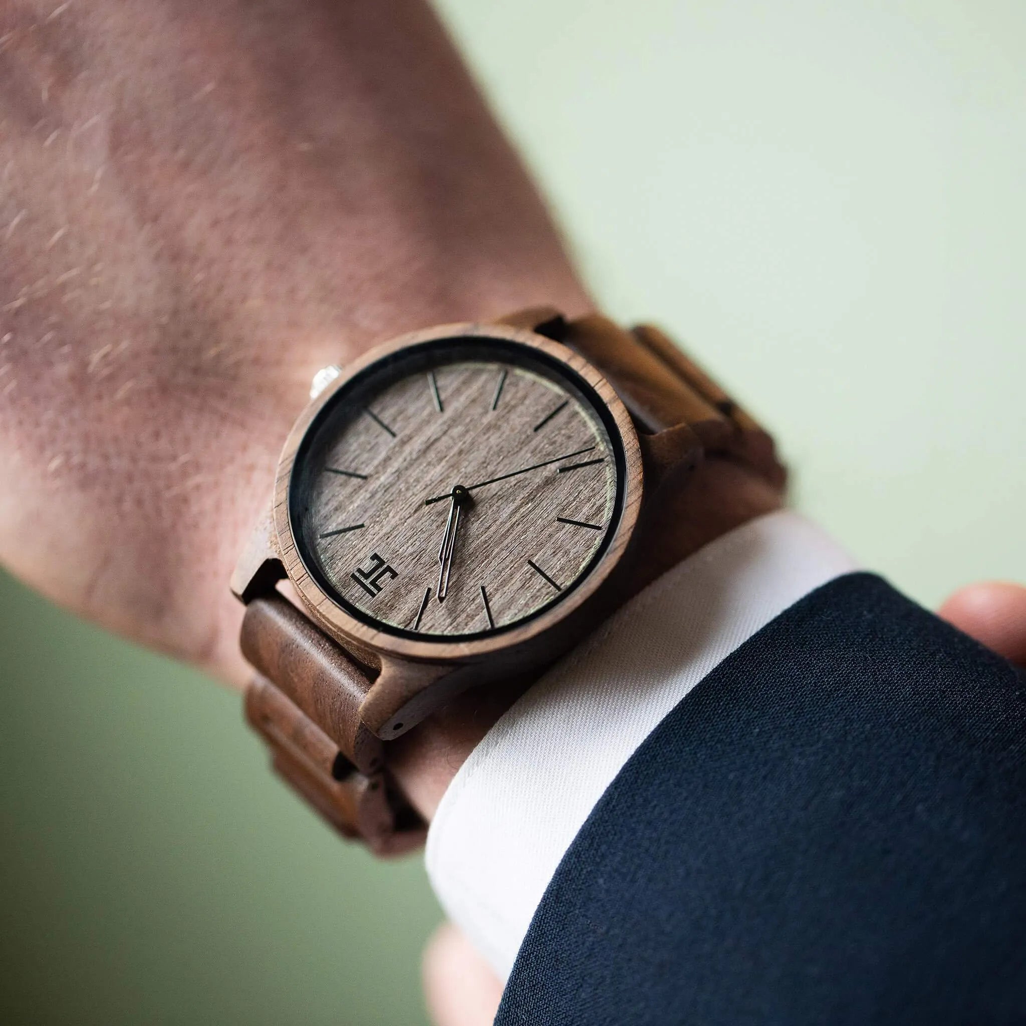 American Walnut Men's Watch | Walnut Northstar Watch