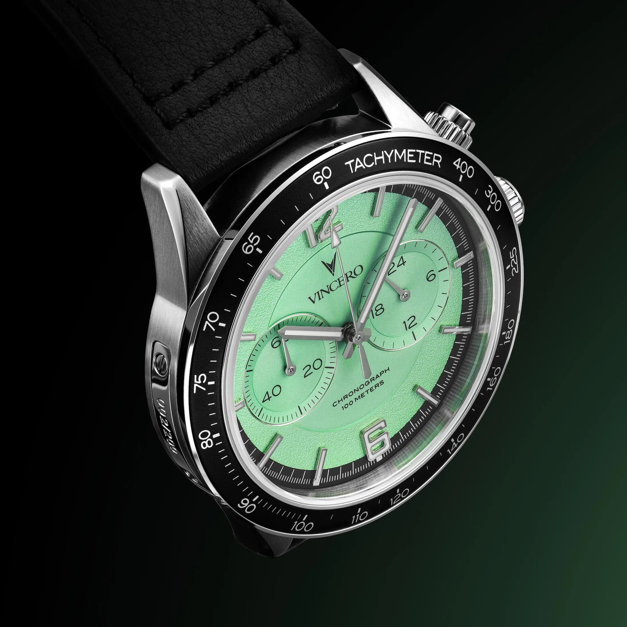The Apex Prism Men's Watch - Frosted Jade