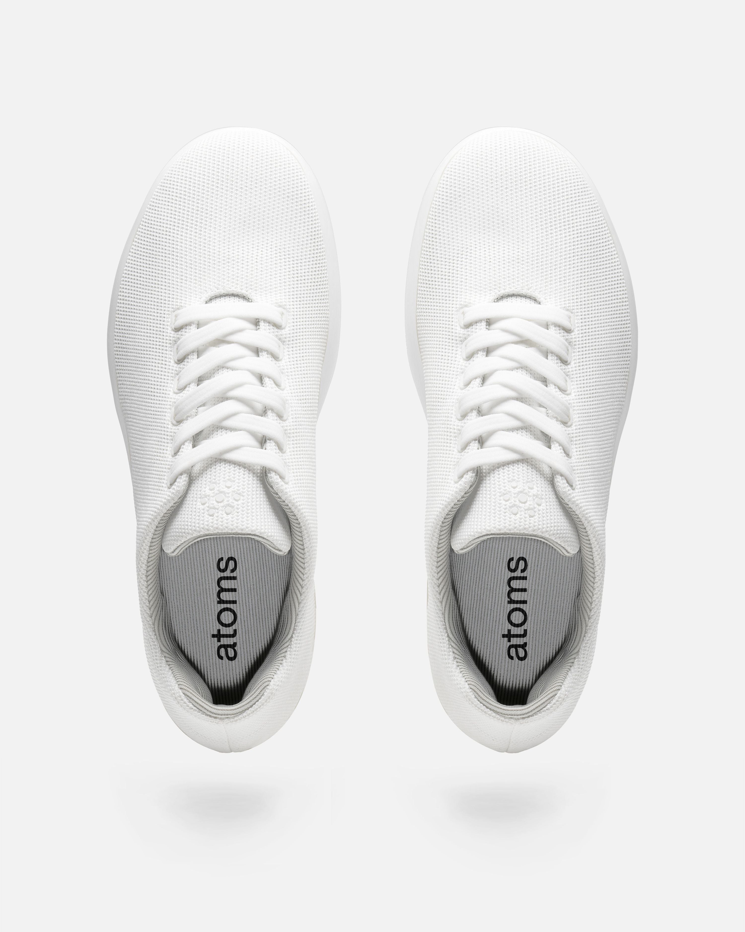 Model 001: White Sneakers