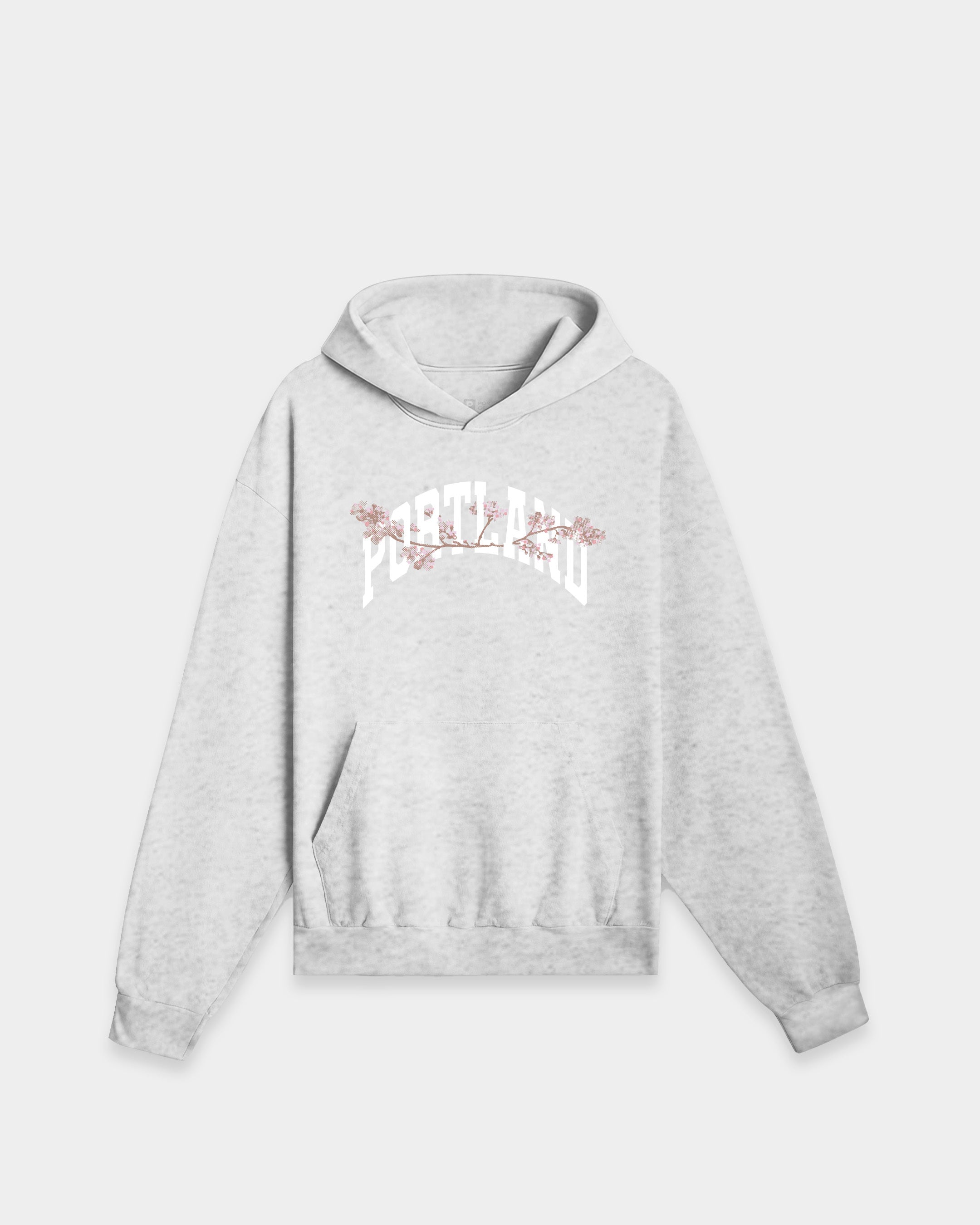 Sueded "CB" Arch Hoodie