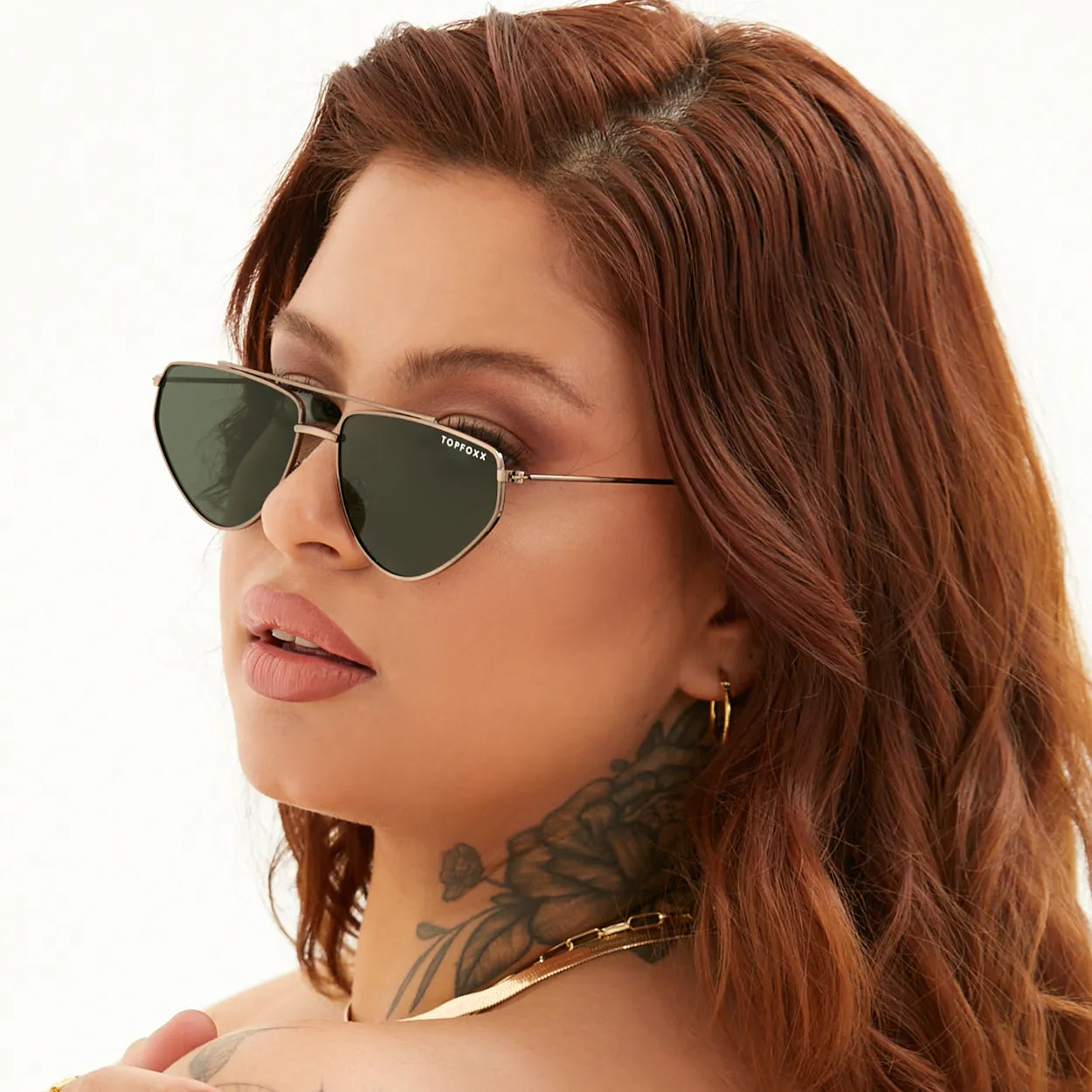 Hasta La Vista Sunglasses - Dark green