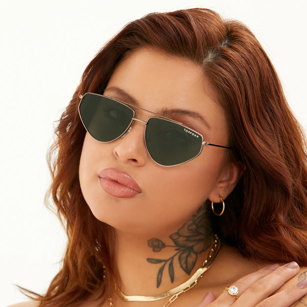 Hasta La Vista Sunglasses - Dark green