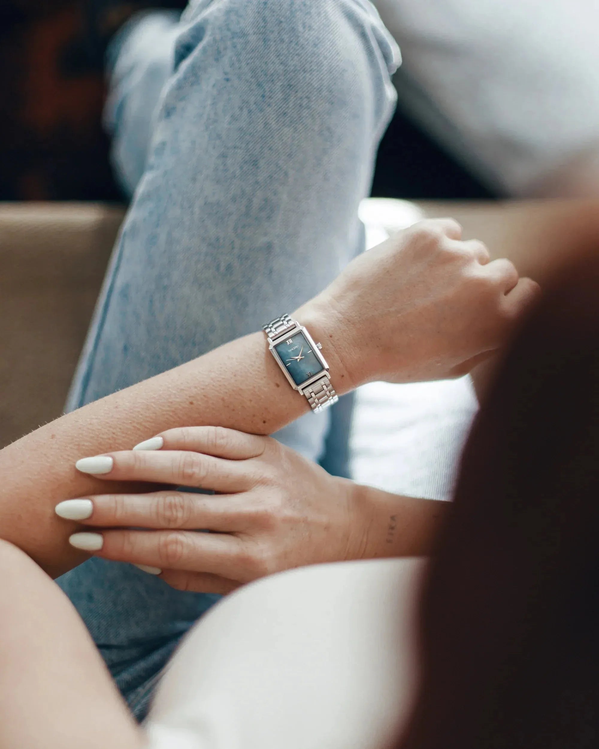 Ava S2 Women's Watches - Blue Pearl