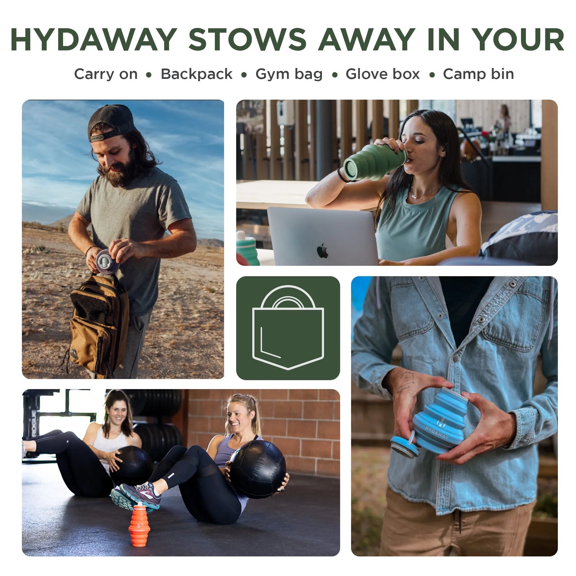 Collapsible Water Bottle | 25oz