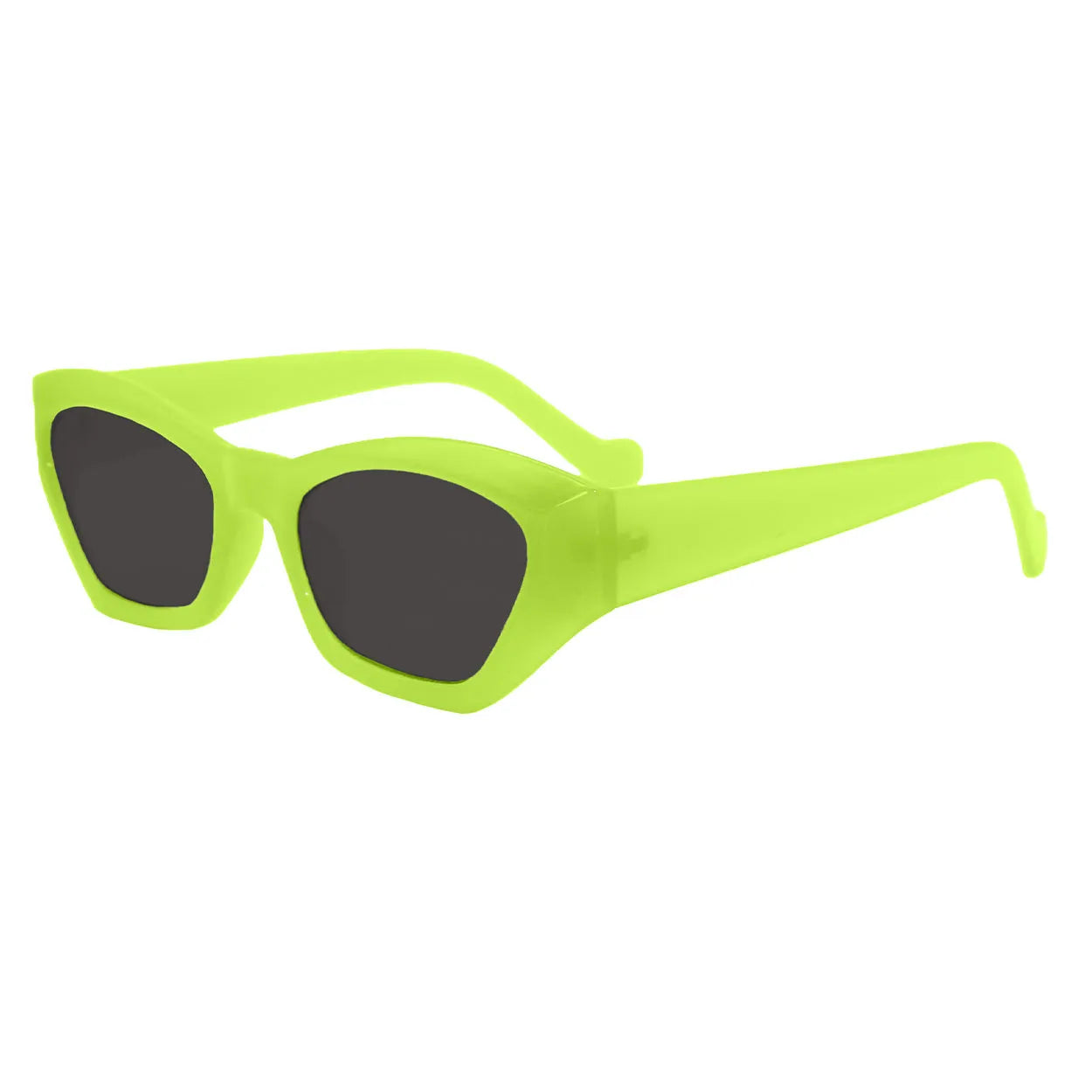 Cat Eye Sunglasses - Neon