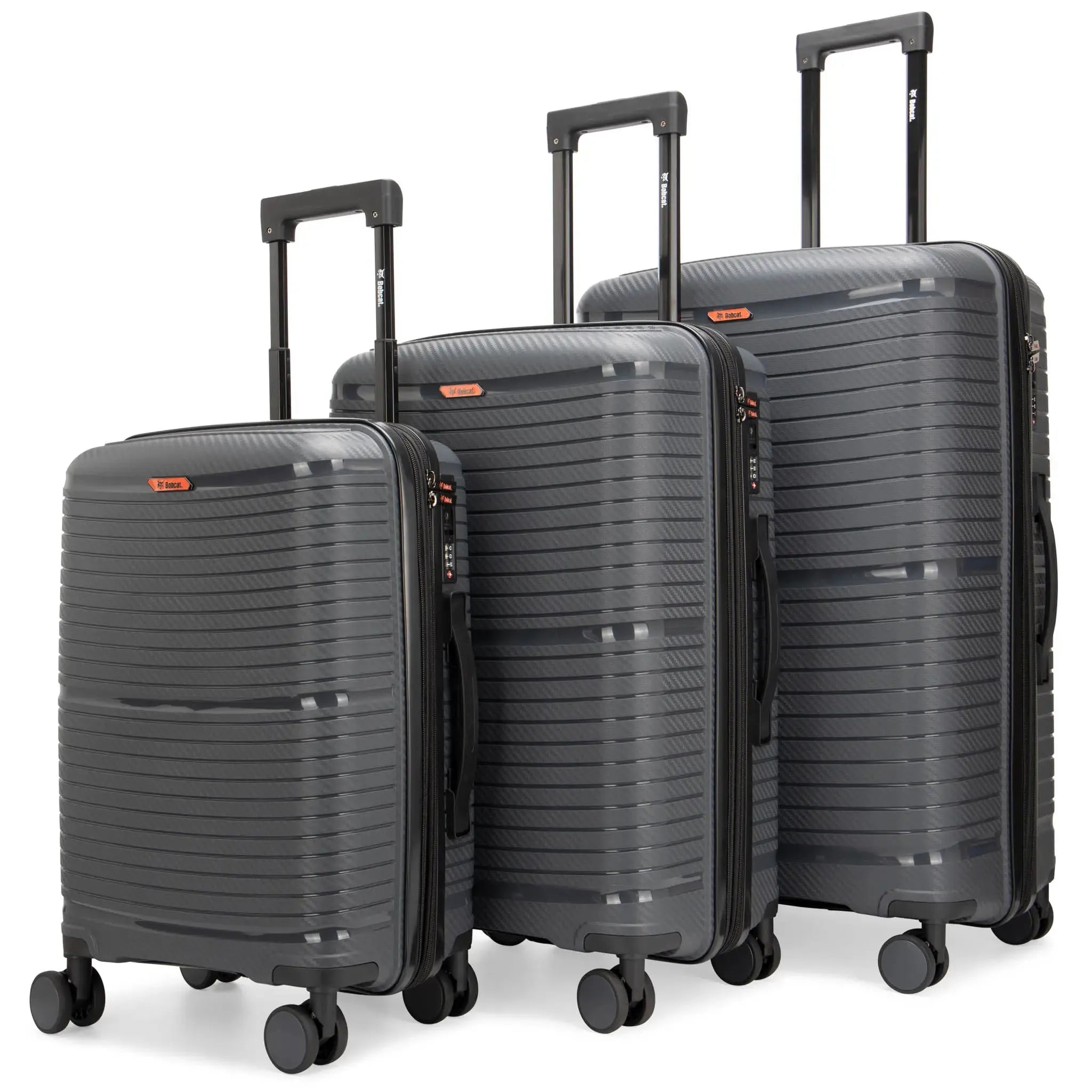 Trencher 3 Piece Expandable Tough Luggage Set