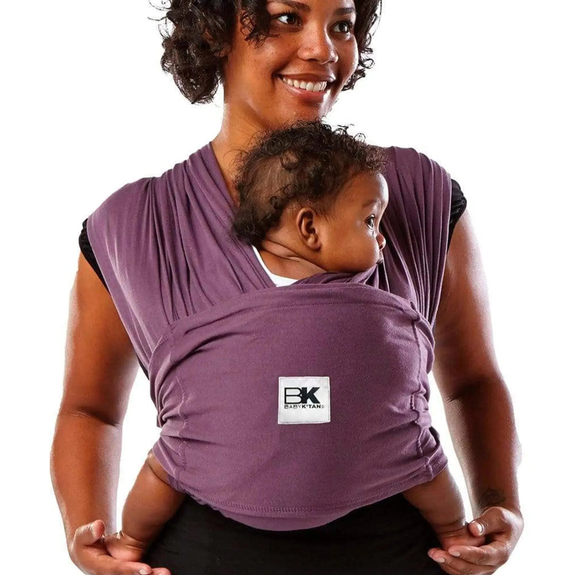 Baby K'tan Original Baby Carrier | Eggplant