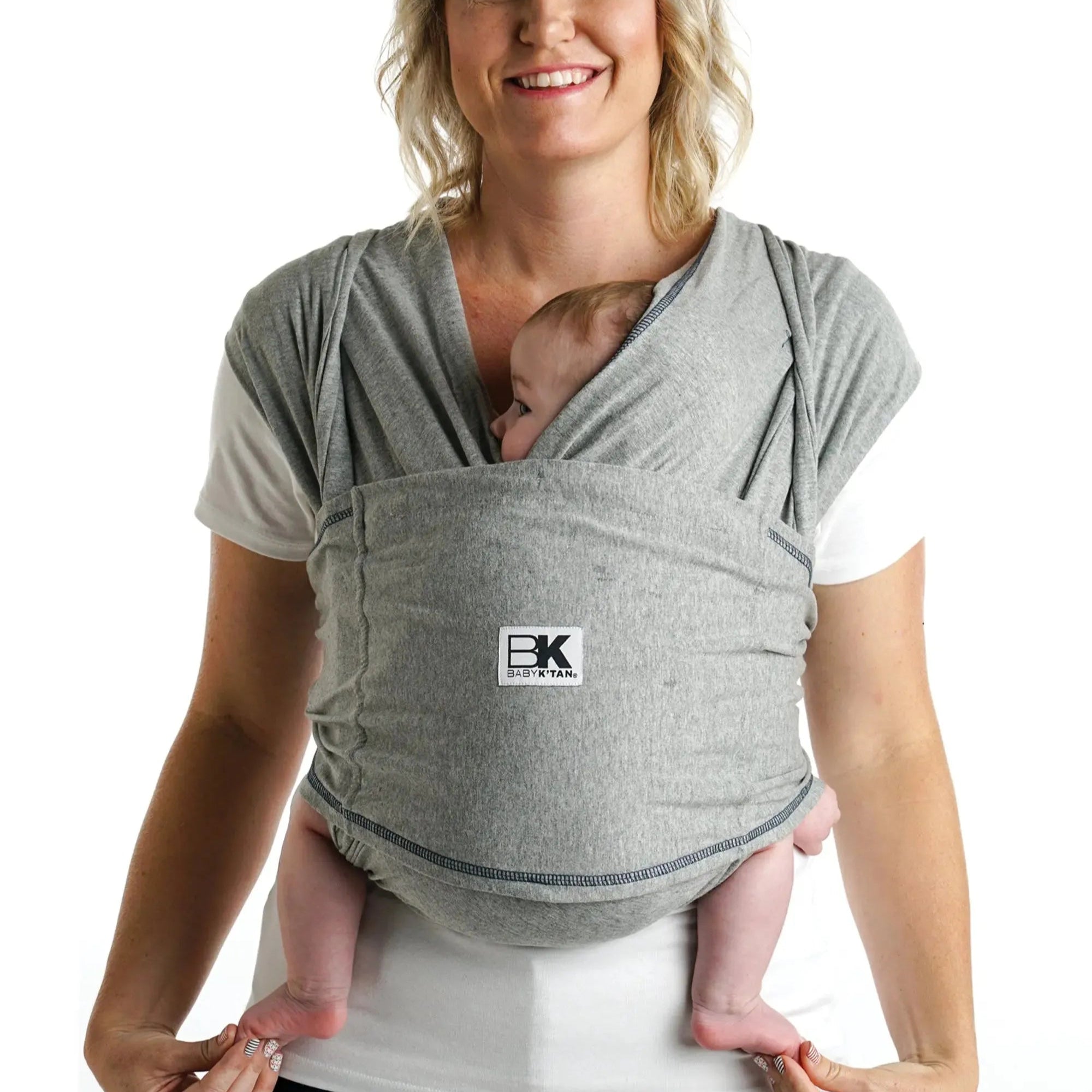 Baby K'tan Original Baby Carrier | Heather Grey