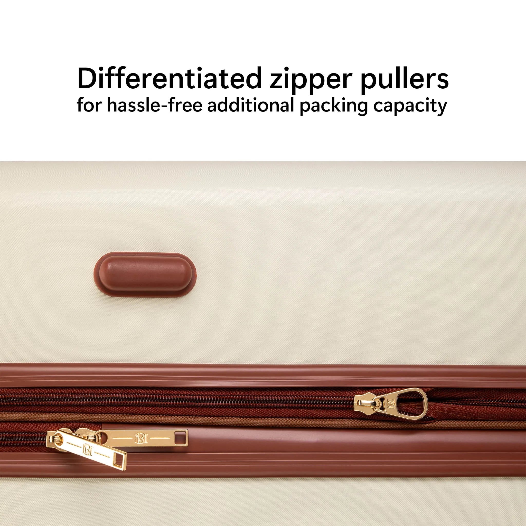 Juego de equipaje retro expandible de 3 piezas Mia