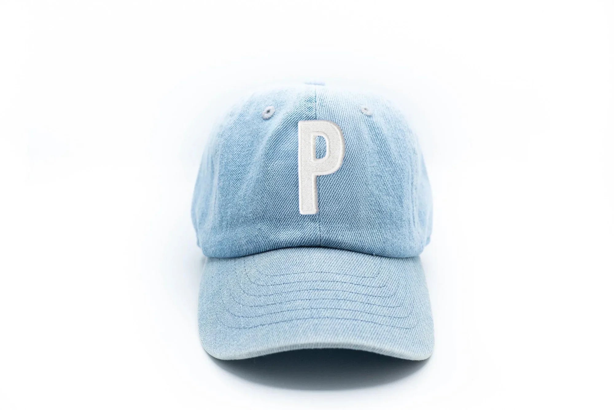 Denim Letter Baseball Hat