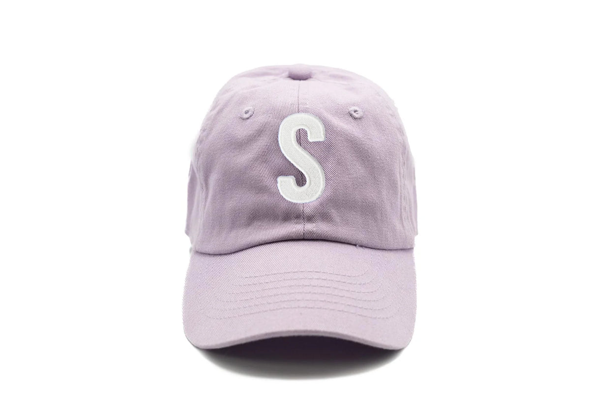 Lilac Letter Baseball Hat