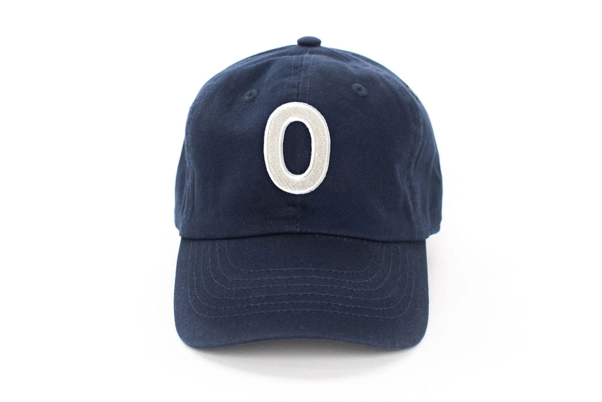 Navy Blue Letter Baseball Hat