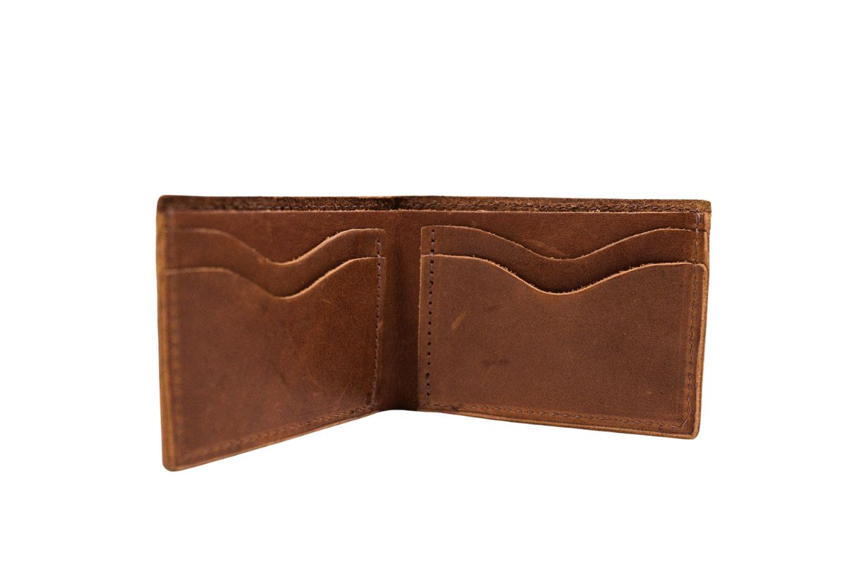 Bifold Wallet – Classic Full-Grain Leather Wallet