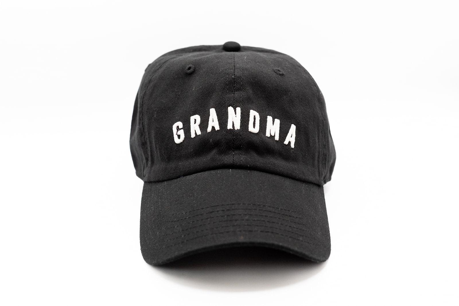 Minimal Grandma Logo Baseball Hat