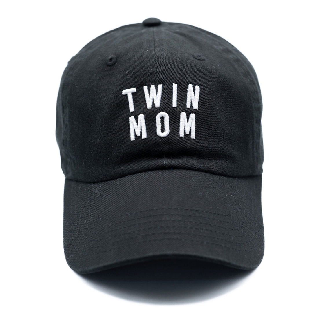 Twin Mom Hat in Black