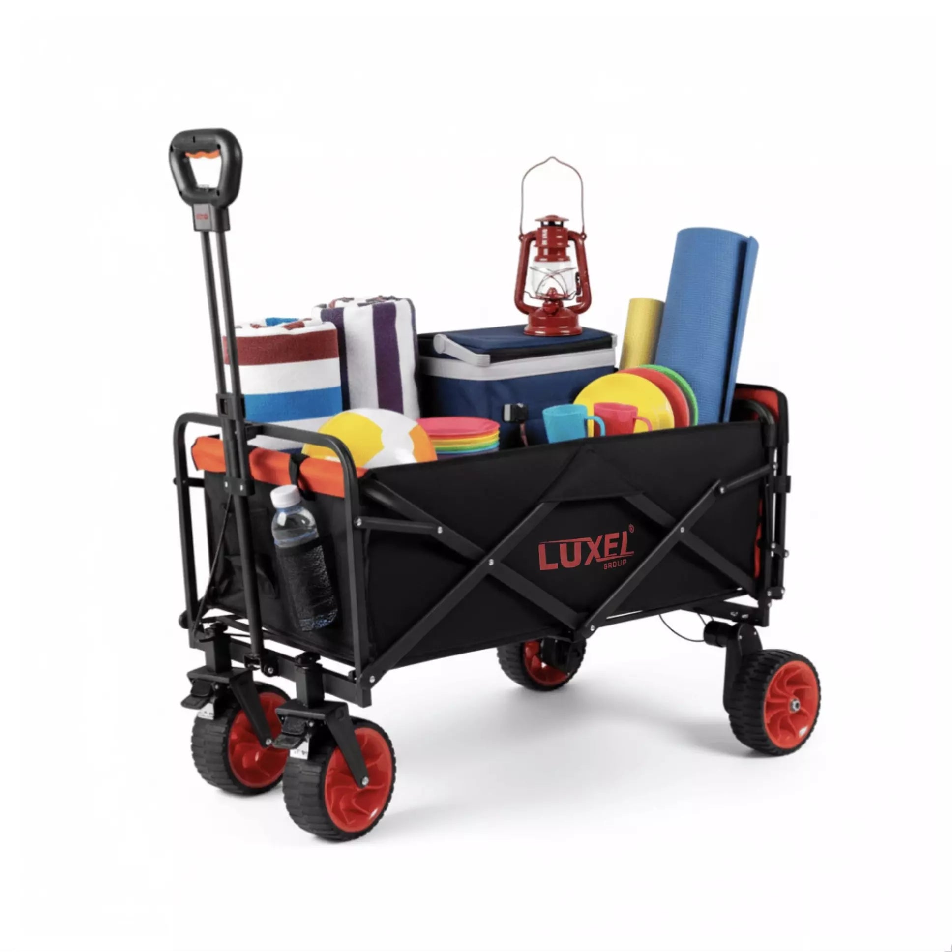 Compact Electric Camping Cart – Dual Motor & Foldable Design