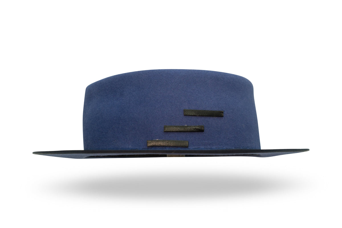 Blue Smoke Fedora Hat