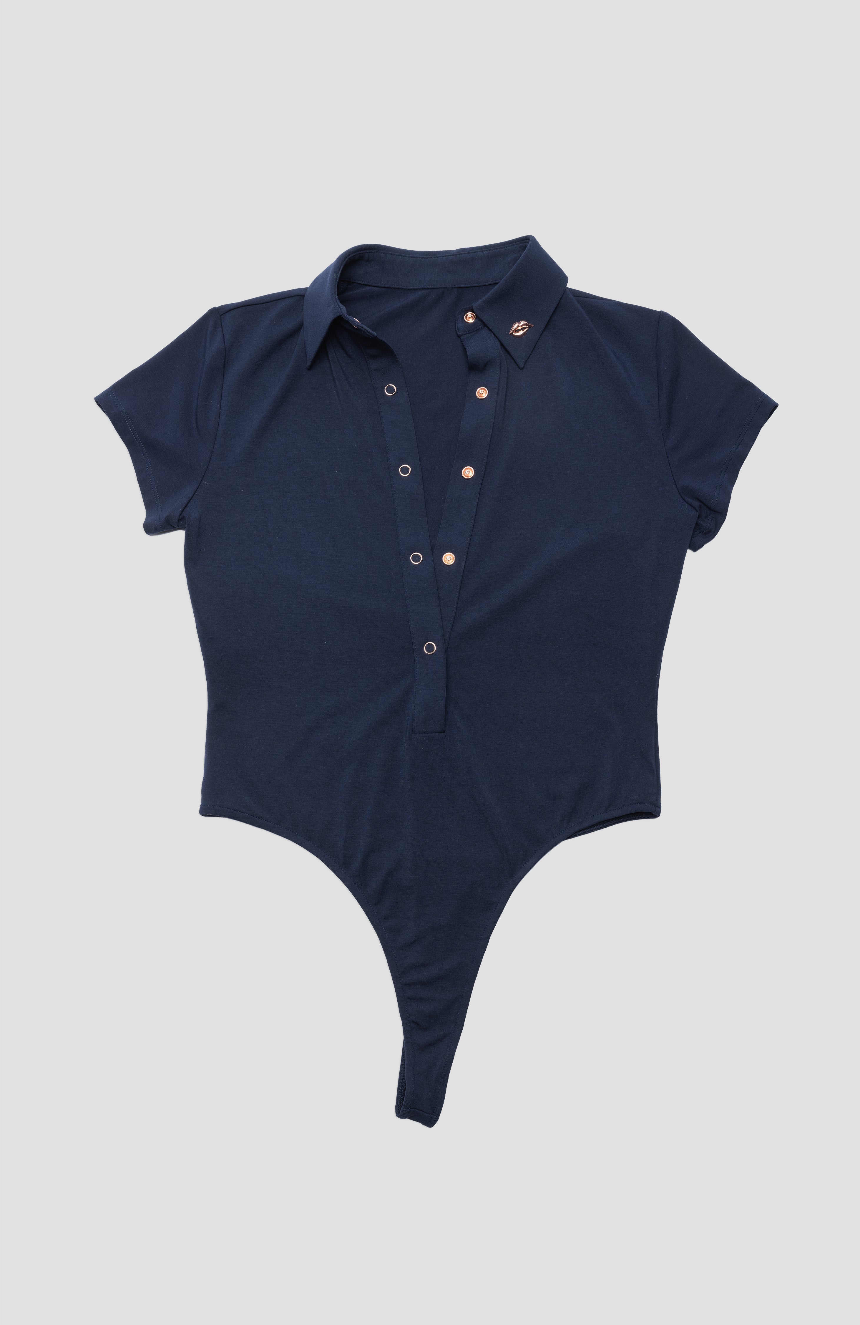 Foreplay Women’s Golf Polo Bodysuit - Short-Sleeve