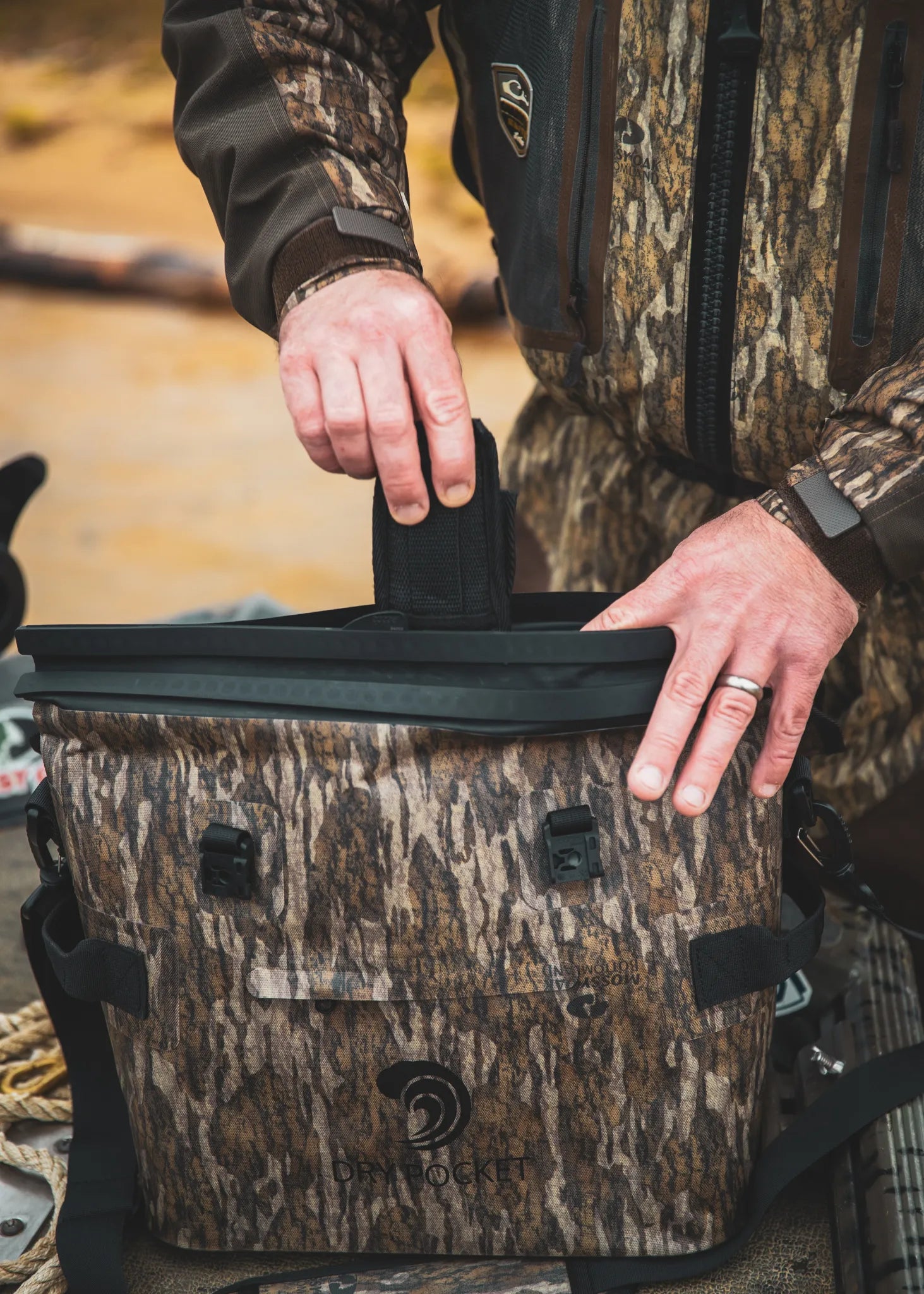Auto-Sealing, Waterproof, Floating Day-Pack Cooler
