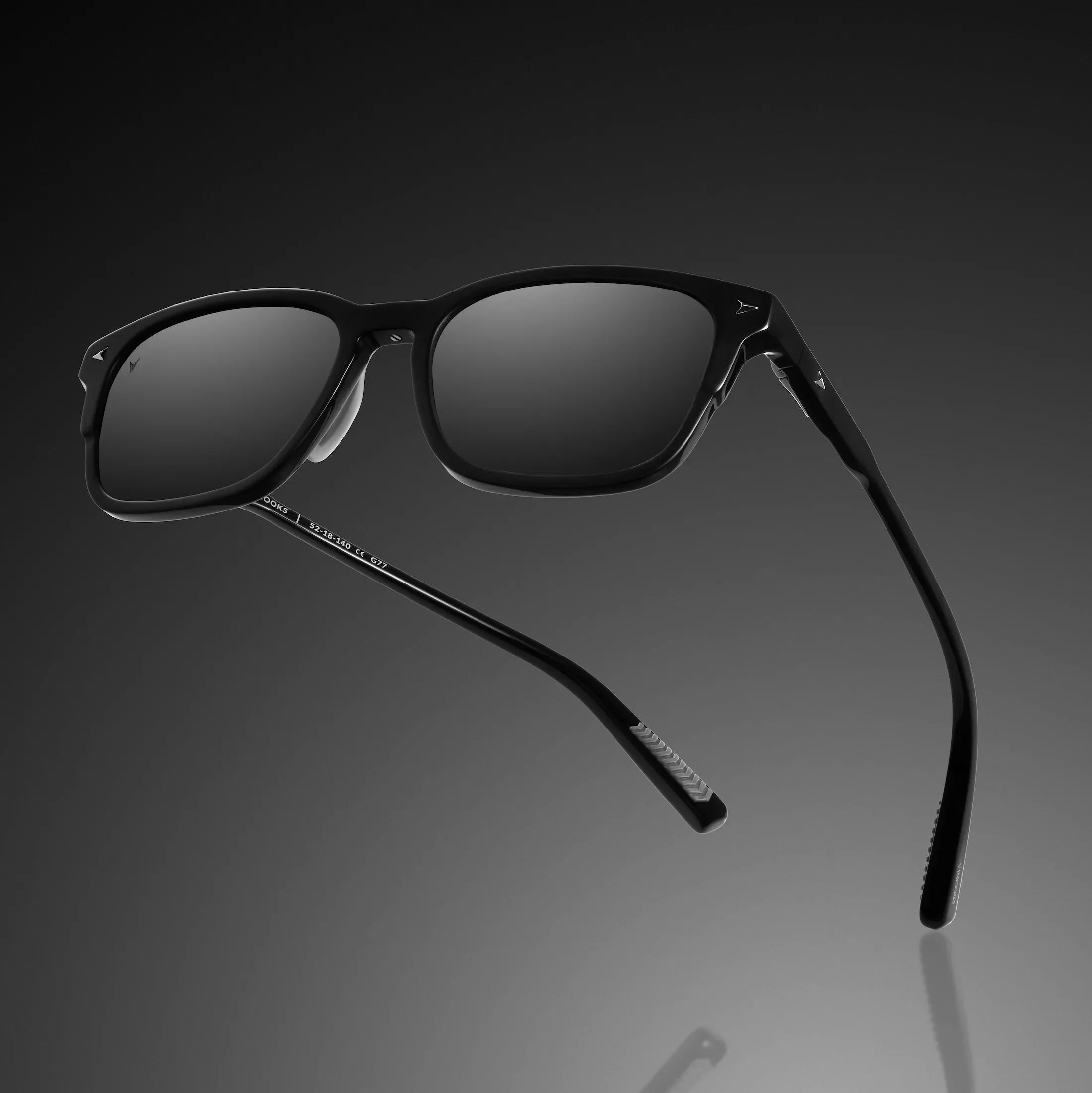 The Brooks Sunglasses - Semi Matte Black
