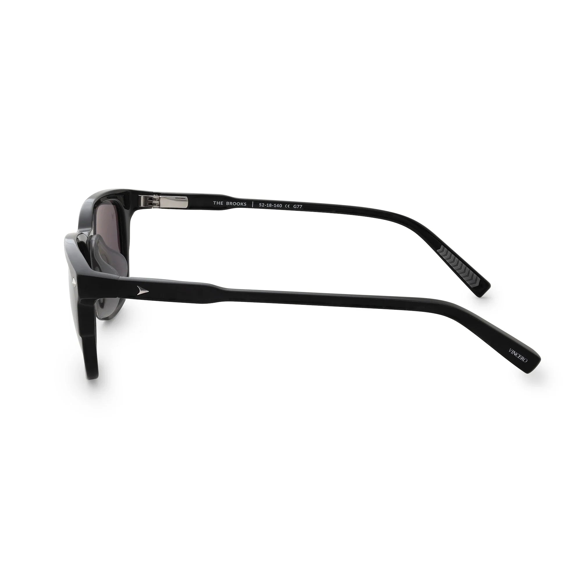 The Brooks Sunglasses - Semi Matte Black