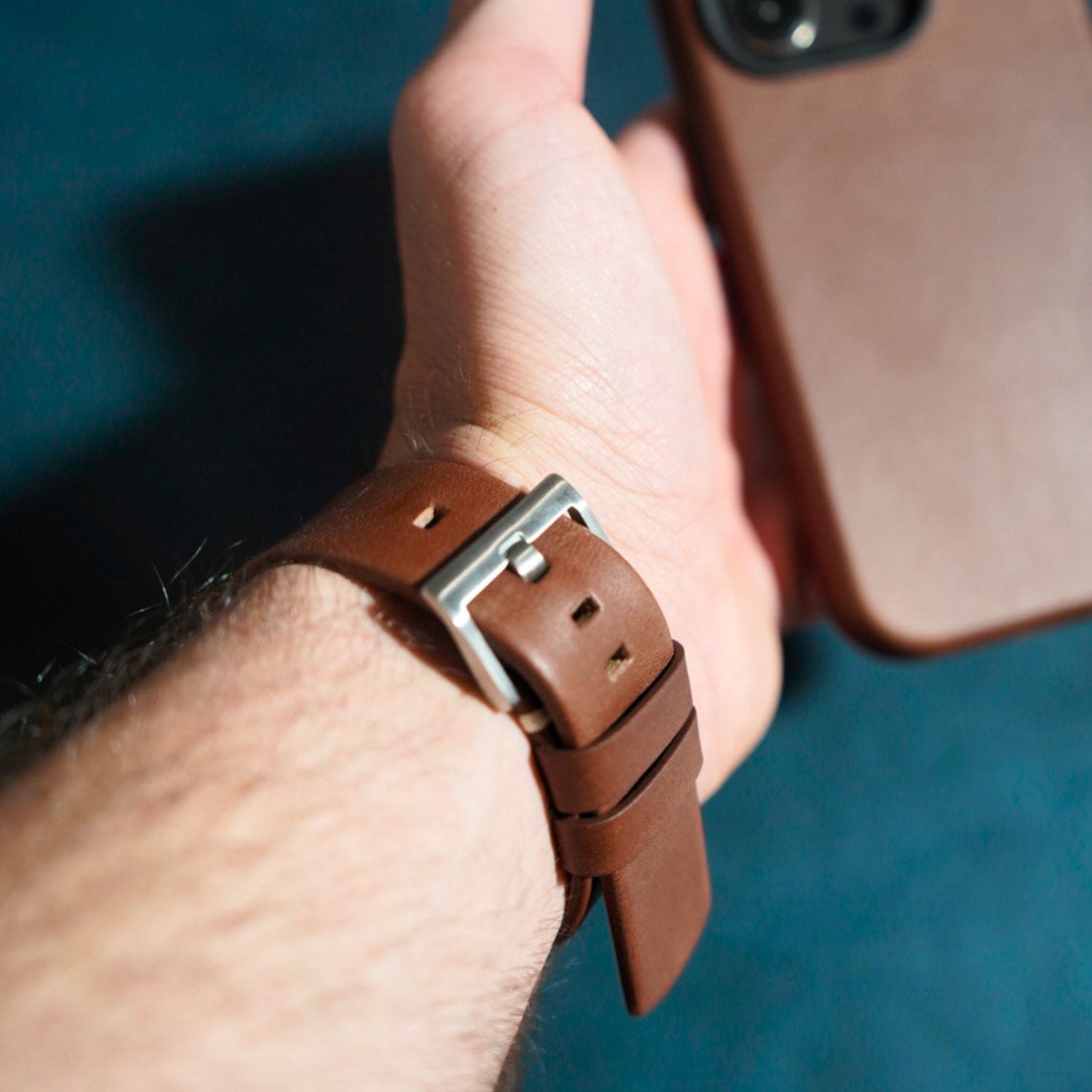 The Watch Band – Premium Leather Adjustable Watch Strap