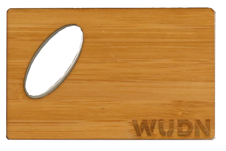 Wooden Credit Card Bottle Opener | Handcrafted WUDN