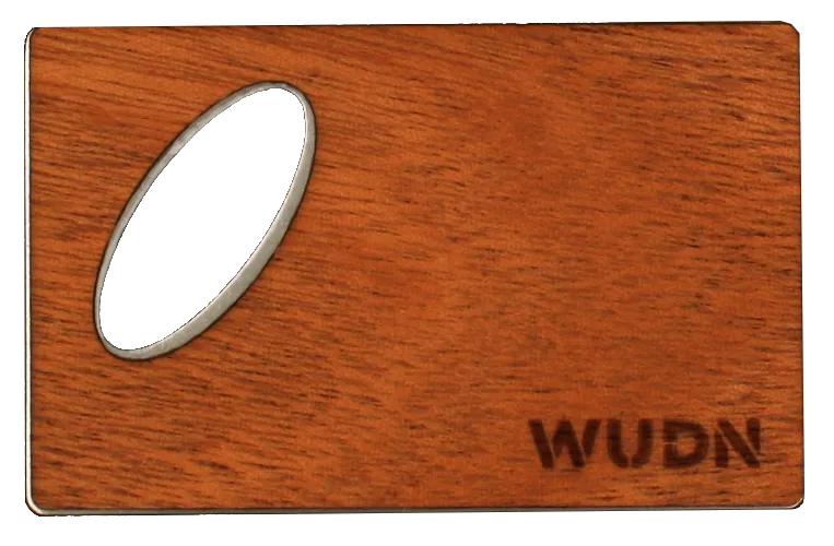 Wooden Credit Card Bottle Opener | Handcrafted WUDN