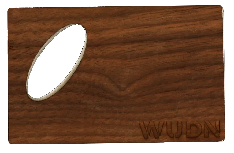 Wooden Credit Card Bottle Opener | Handcrafted WUDN