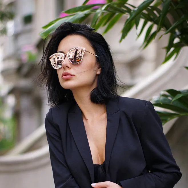 Candy Polarized Sunglasses - Rose Gold