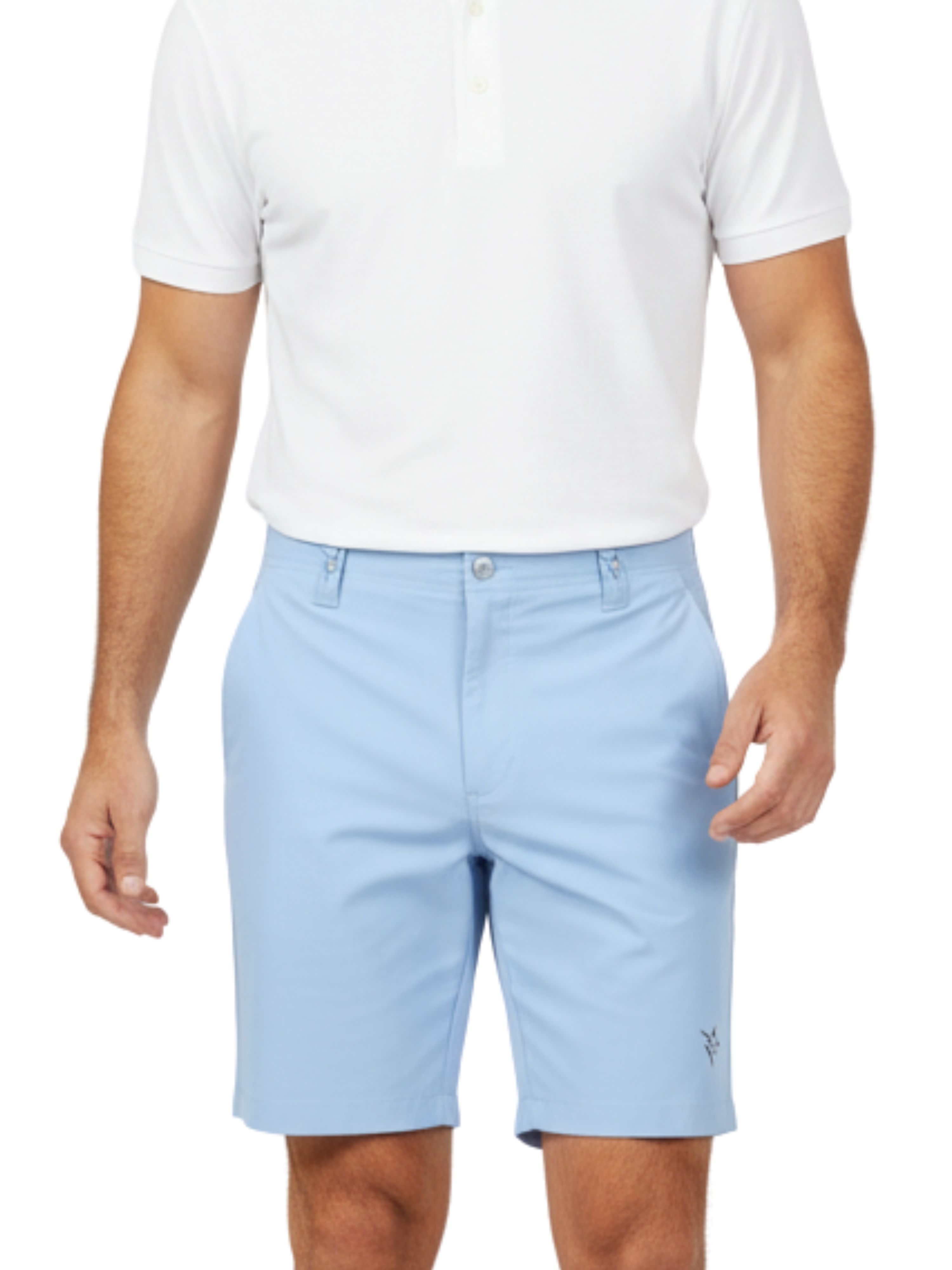 Men's Captain Shorts. Light Blue