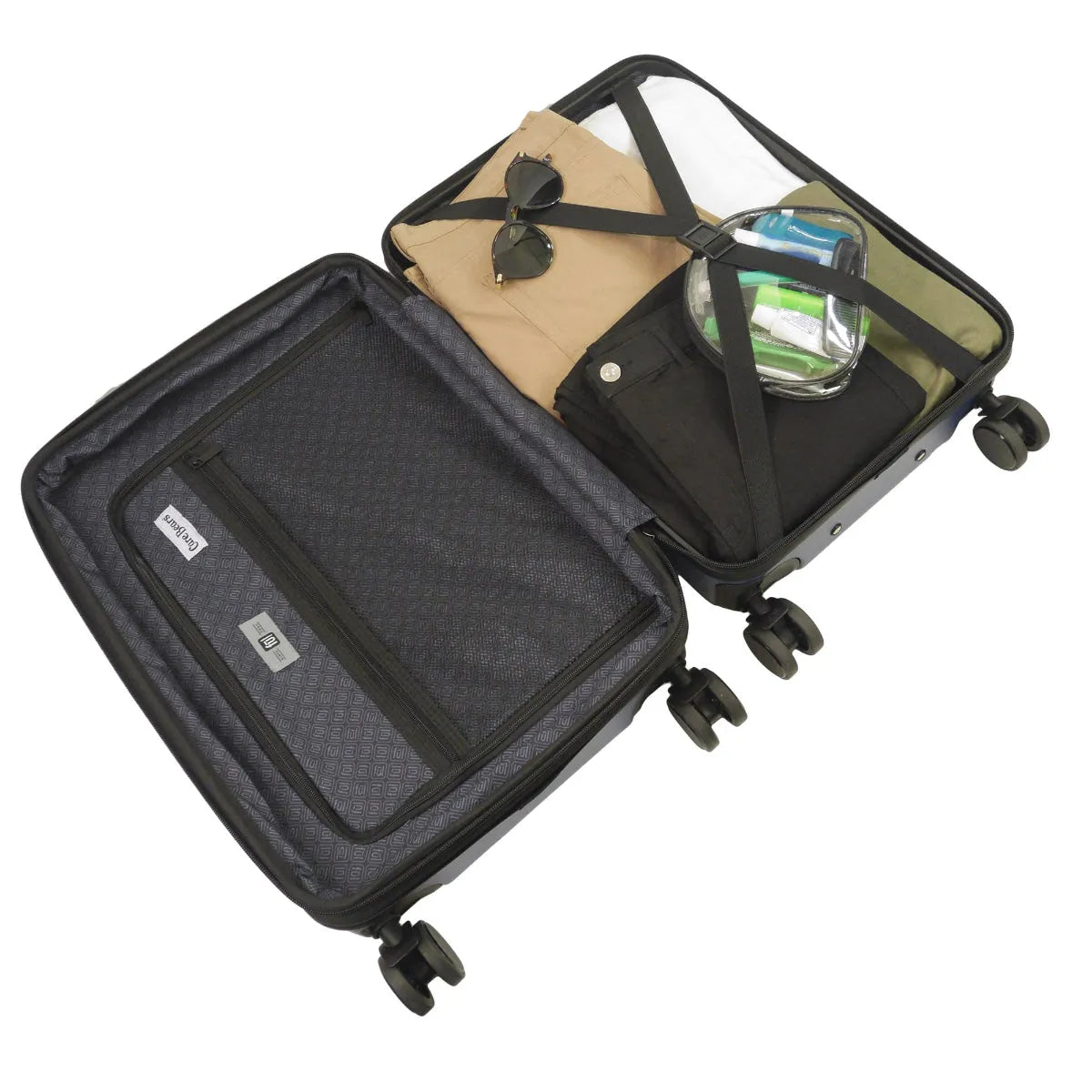 Care Bears 22.5" Blue Carry-On Luggage by Ful