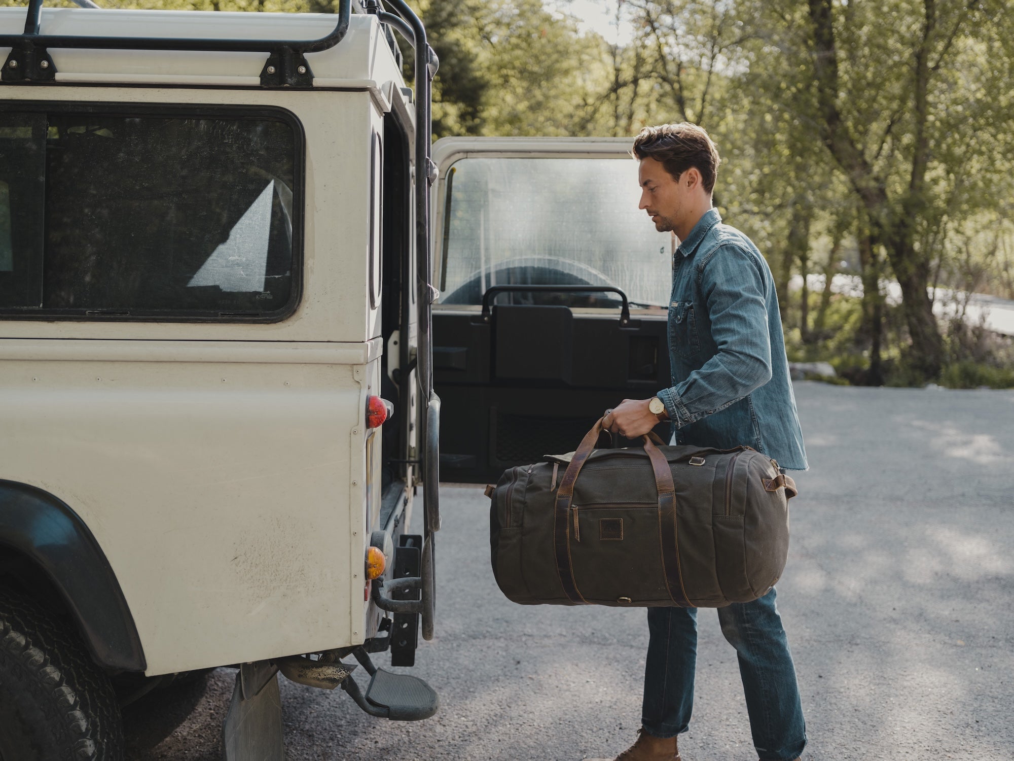 85L Nomad Canvas Duffel Bag