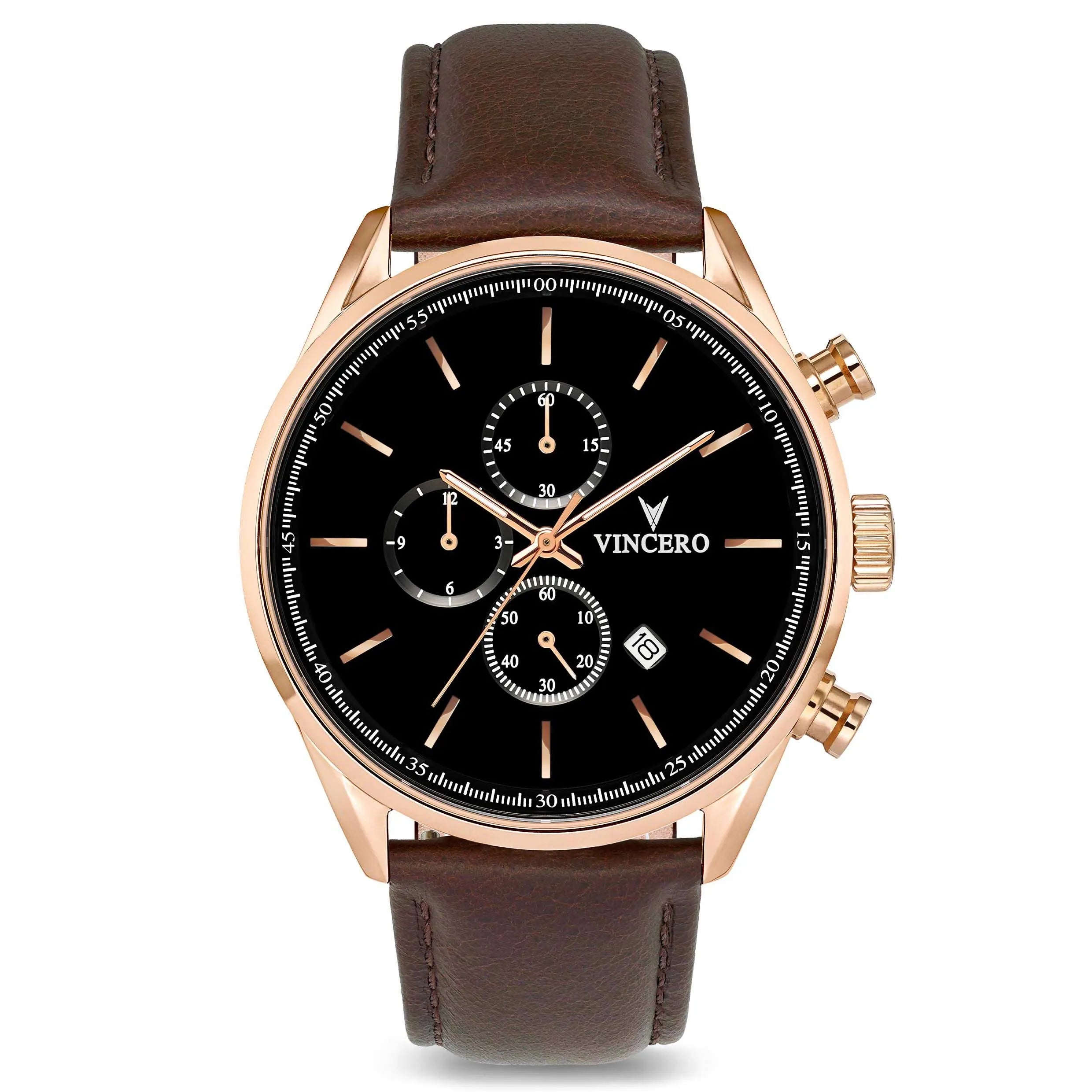 The Chrono S2 Men's Watches - Rose Gold