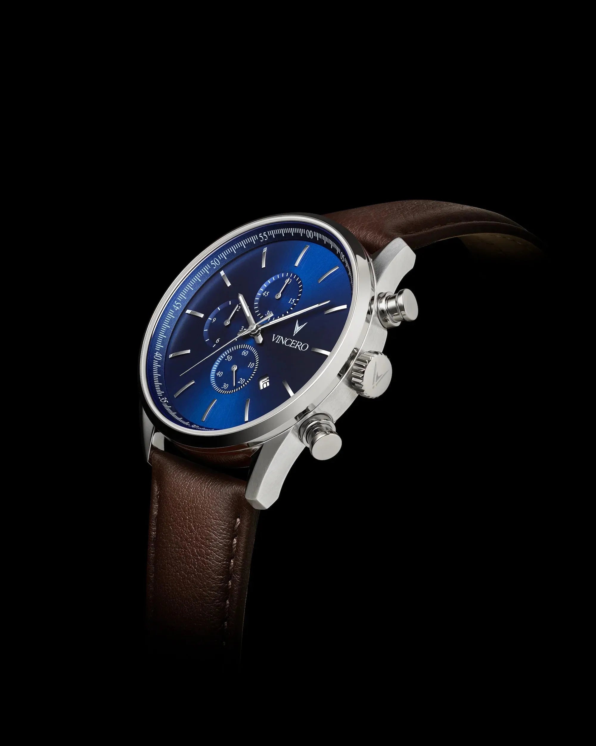 The Chrono S2 Men's Watches - Blue/Brown
