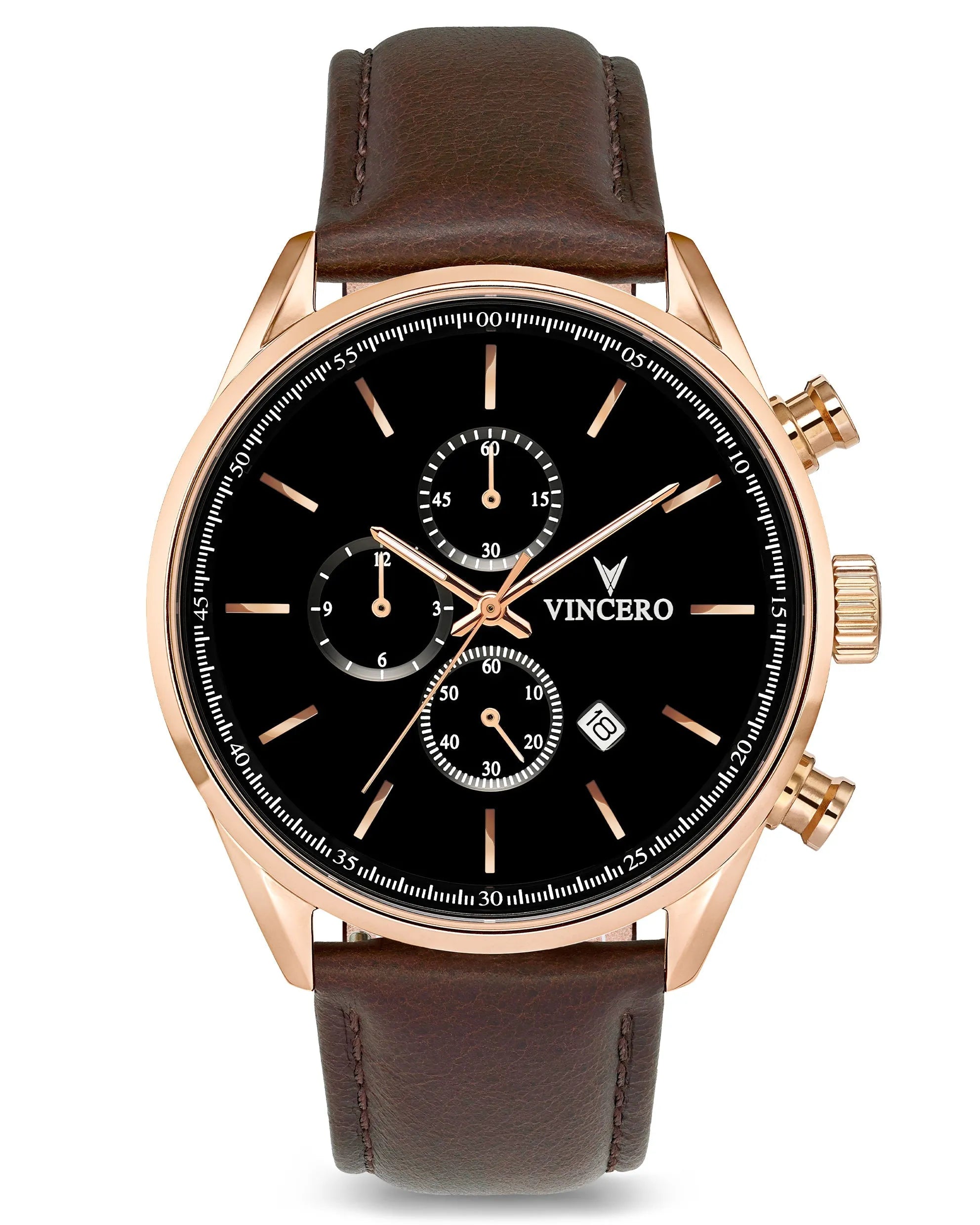 The Chrono S2 Men's Watches - Rose Gold