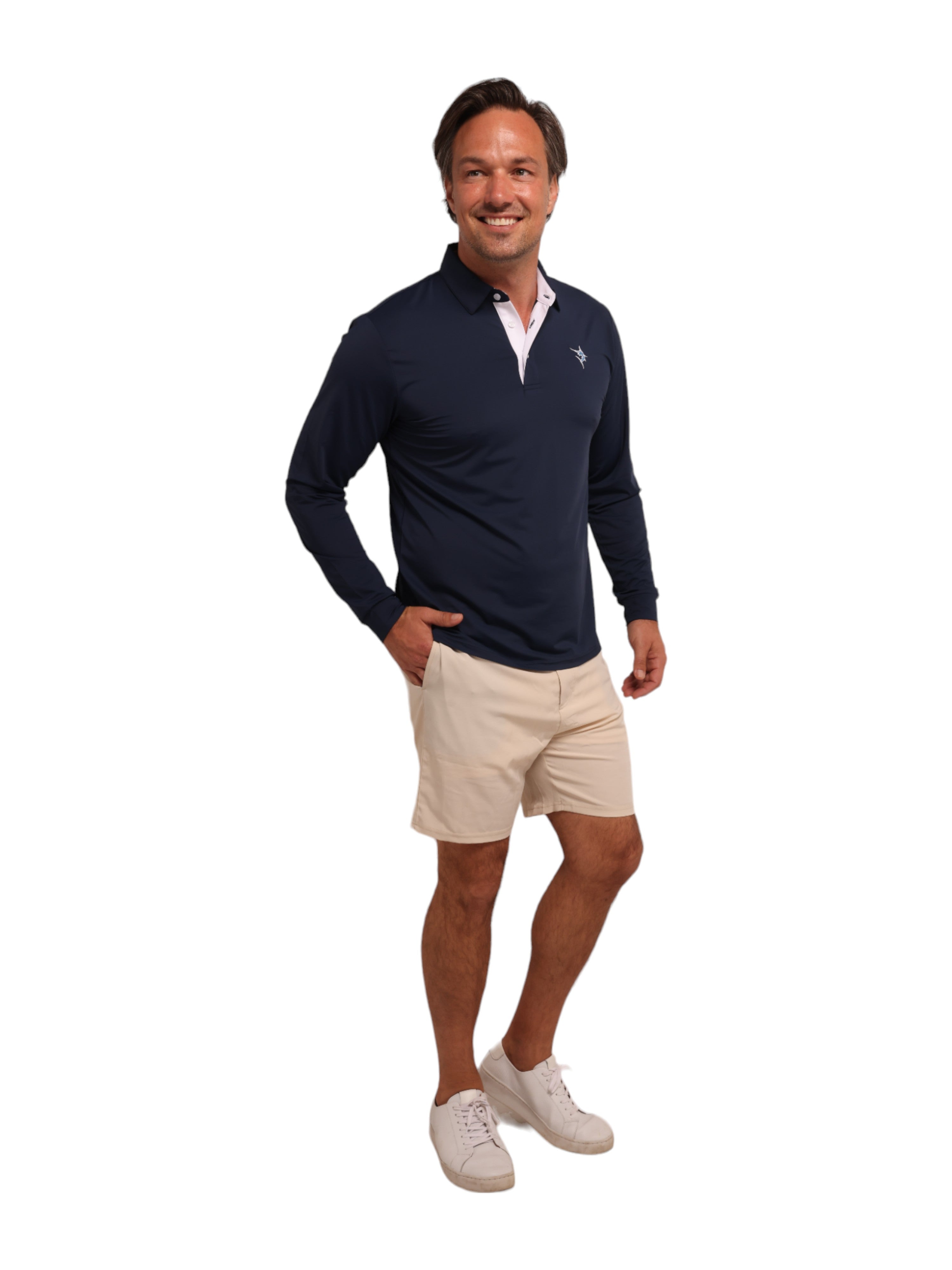 Coast Long Sleeve Polo